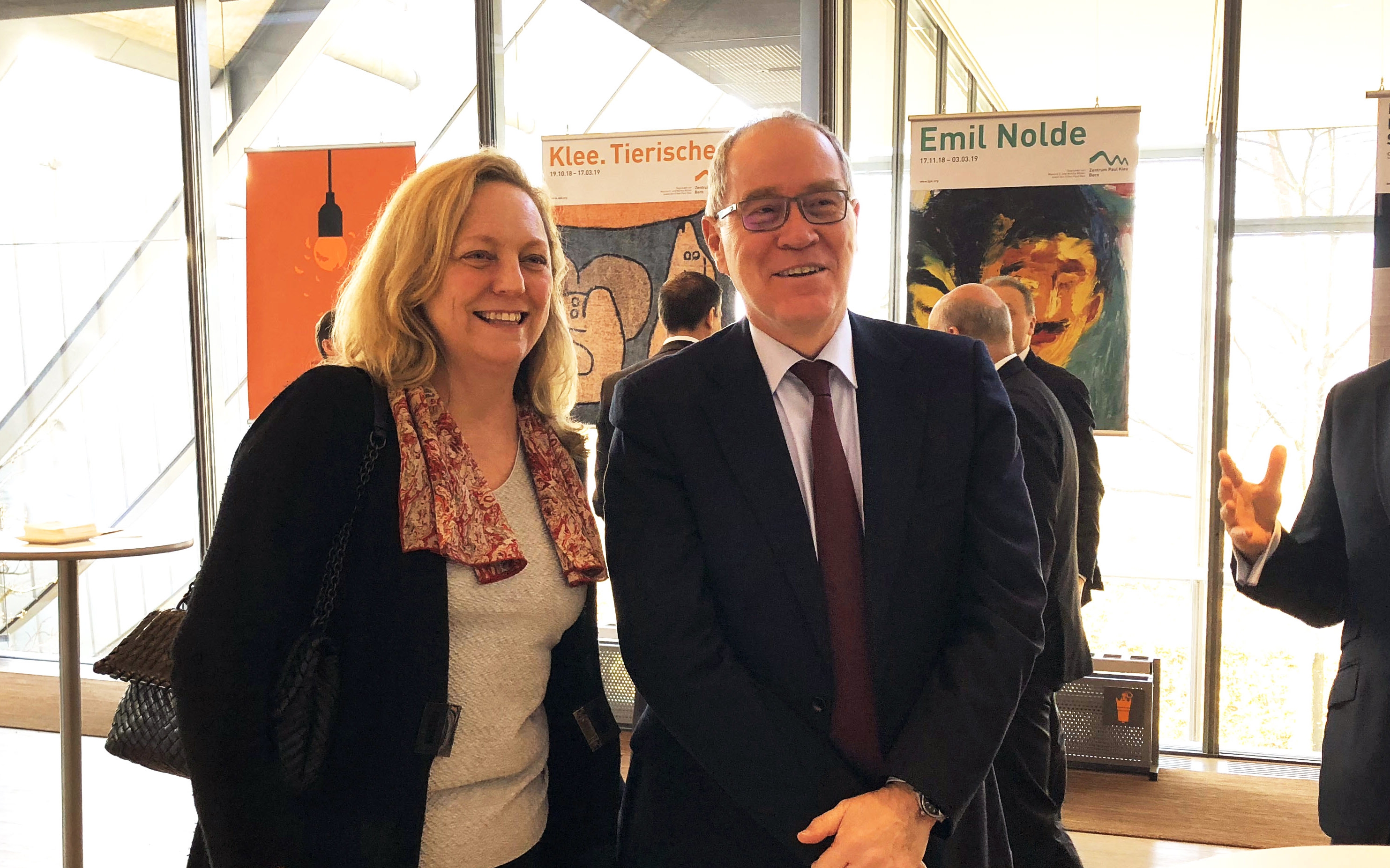 SECO-IFC Partnership Meeting, January 2019, Bern: Raymund Furrer, Head of Economic Cooperation and Development at SECO, and Karin Finkelston, Vice President of IFC, agreed that the long-standing SECO-IFC partnership serves as a driver for innovation by finding scalable solutions and bringing key players together.